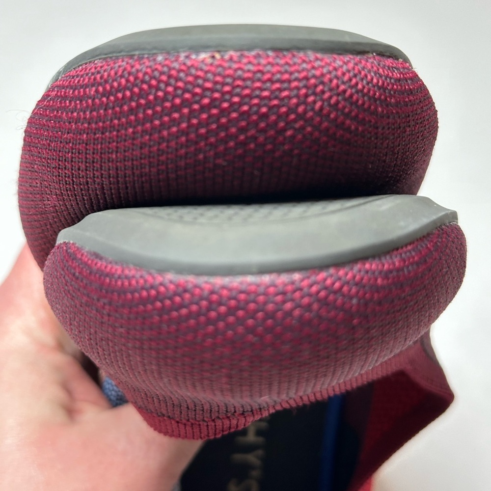 Rothy’s The Flat in Berry Colorblock Retired Limited Edition Size 10 - Picture 9 of 13